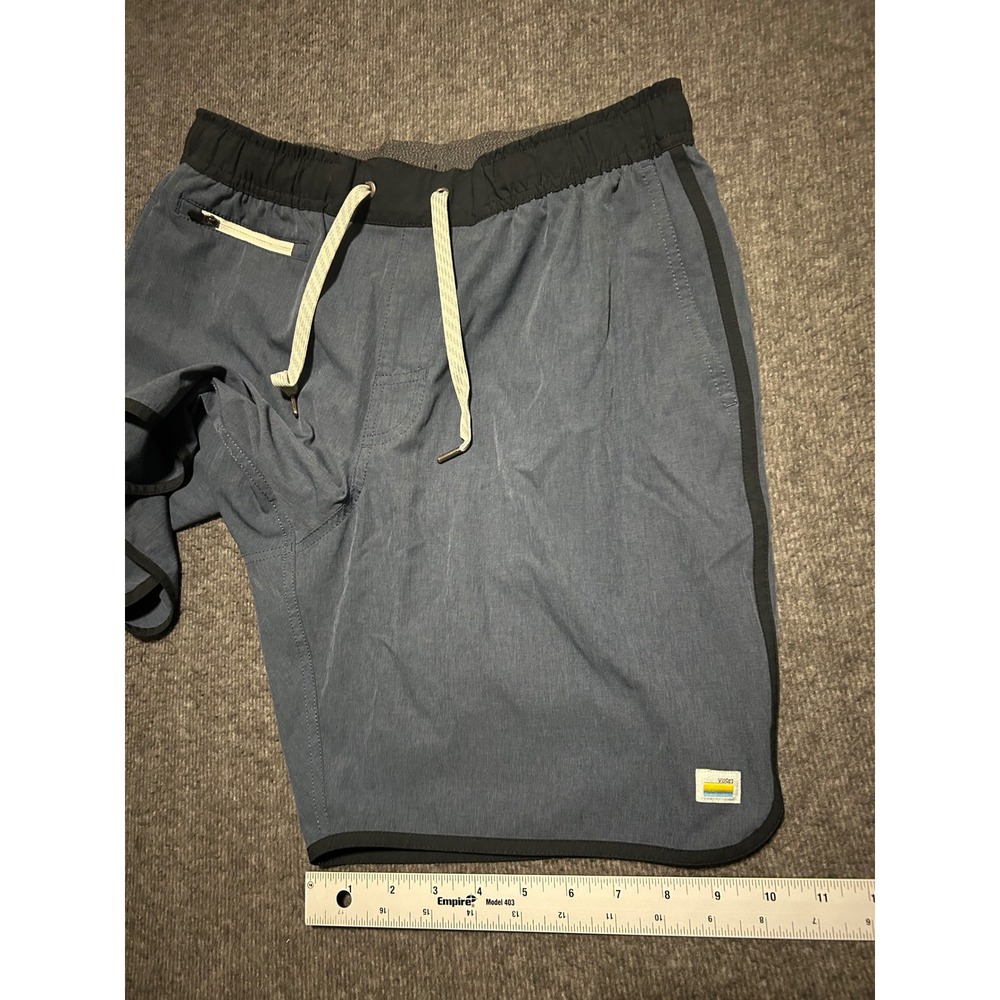 Vuori Banks Shorts Mens medium Blue V330 Performance Swim Surf Activewear - Picture 7 of 7
